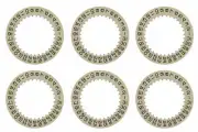 6 CALENDER DATE DISC FOR ROLEX DATE,DATEJUST AIRKING EXPLORER 3130/3135 CHAMPAGN