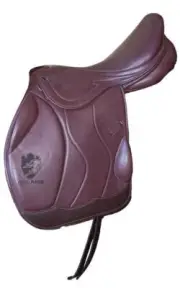 WILDRACE Leather Jumping/Close contact, Monoflap Changeable Gullets Saddle 16.5"