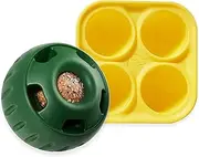 WOOF Pupsicle and Treat Tray - Long-Lasting Fillable Treat Toy and Silicone Molds for Dog Treats - Reusable, Dishwasher Safe - For Large Dogs 25-75 lbs