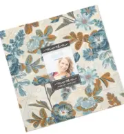 DECORUM Moda Layer Cake Basic Grey Fabric quilting Art Deco sewing blue 30680LC