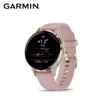 在飛比找博客來優惠-GARMIN VENU 3S GPS 智慧腕錶 氣泡玫瑰