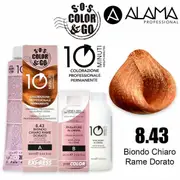 [Alama] SOS color & go 10 minutes 8.43 coloring 10min duo set 90 + 90 ml kit