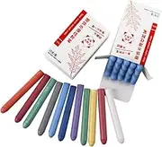 Parliky Water Soluble Chalk Dustless Colorful Drawing Chalk for Blackboard for Projects and Activities
