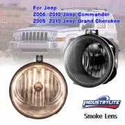 Pair Fog Light For 2006-2010 Jeep Commander/05-10 Jeep Grand Cherokee Smoke Lens (for: Jeep)