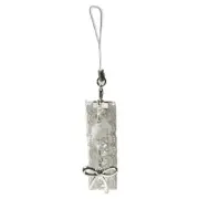 Handmade Beaded Bowknot Pendant Phone Charm Chain Strap Bag Decoration Lanyard