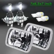 Pair 7x6" LED Headlight for Chevy C1500 C2500 C3500 K1500 K2500 K3500 1988-1999
