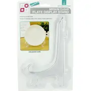 Clear 20cm Foldable Plastic Plate Stand