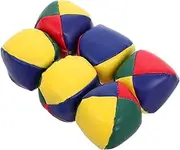 ibasenice 6Pcs Bean Bags Tossing Sandbags Soft PU Material for for Family Games Parties and Team Activities Improves Coordination Physical Skills