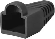 XYWHPGV RJ45 Boots Cover Anti debris Protector for Network Cable Cat5 Cat5E Cat6 6mm Hole Dia Black Plastic 50Pcs(afc61 eabeb 00e6d 93907 49eb6 98a59