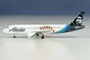 AC411302 AeroClassics A320 1/400 Model N855VA Alaska Airlines