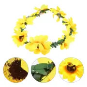 Bridalwreath decoration Head Garland Wreath Decoration Flower Leaf