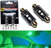 LED Light Canbus Error Free 578 5W Green Two Bulb Step Door Replacement Lamp
