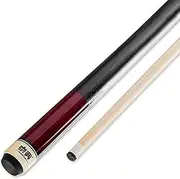 Pool Cue Sticks, 57Inch 1/2 Jointed Canadian Maple Professional Pool Cue Stick,12-13Mm Tip Jumps Pole Billiard Pool Stick for House Bar ，Good Grip