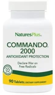 Commando 2000 (Antioxidant Protection), Nature's Plus 90 Tabs