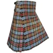 Clan Smith Weathered Tartan Kilt For Men Custom Size 8-yard Tartan Kilt For Sale