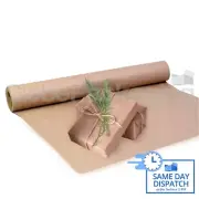 600mm x 10M Roll Of Brown Kraft Wrapping Paper 88gsm