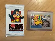 1991 DC Comics Cosmic Trading Cards SEALED UNOPENED 12 Cards PACK & Card #162