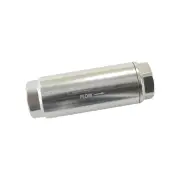 Aeroflow 40 Micron Pro Filter With -8 AN ORB Ports Silver Finish 3-1/2" X 1-1/4"