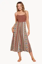 TIGERLILY Monarch Selena Strappy Jumpsuit Size 10 / Small NWT [RRP $199]