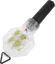 SOLUSTRE LED Warning Light High Brightness Flashing Portable Stop Light for Outdoor Parking and Versatile Construction