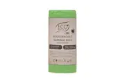 WHITE MAGIC ECO BASICS BIODEGRADABLE CORN STARCH GARBAGE BAGS - MEDIUM PACK 15