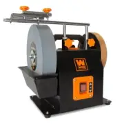 WEN Wet/Dry Sharpening Stone 10.8" in Black w/ Reversible Rotational Direction