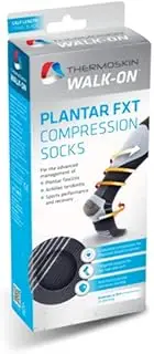 Thermoskin FXT Compression Calf Socks Pair, Black, Large, 4.1 Ounce