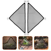 2Pcs Reptile Hide Gecko Pet Resting Mat for Reptile Animals Lizard Snake
