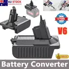 Adapter For Milwaukee M18 18V Battery Convert To Dyson V6 DC58 DC62 SV07 Animal