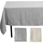Rectangle Tablecloth Waterproof and Stain Resistant Table Cloth Dustproof CaPvt