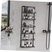 Wall Mounted Spice Rack Over the Door Pantry Organizer 6 Tier Large Wire