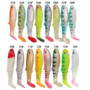2pcs Sea Fishing Luya Bait 3D Fish Eye Bionic Soft Bait Luya Fake Bait Artifici