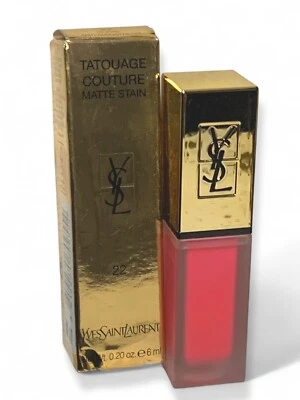 Yves Saint Laurent Tatouage Couture Matte Stain Lipstick - Shade 22 Corrail