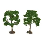 Decoration Model Trees Elm Tree Train Railroad Miniature Scenery Building Green