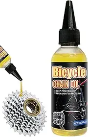 Lock Lubricant - 100ml Long Lasting Chain Lube Mountain,All-Weather Chain Lube, Waterproof Chain Care for -Suspension Dust Seals, Exercise Rower Chains, Silent Drivetrains