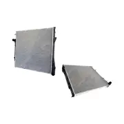 Superspares Radiator for Bmw X5 E53 3.0 Petrol Diesel Without Bleeder Pipe