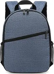 BLBMTCBCAG Waterproof Camera Bag Photography Camera Backpack Laptop SLR Portable Travel Tripod Lens Bag Fit for Canon Fit for Nikon Fit for Sony Fit for Xiaomi Camera Protection(Blue)