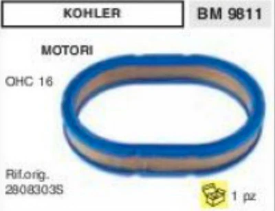 277593 Sponge For Air Filter Engine Kohler K352 K482 K582 Ø 153 H 102
