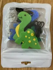 Sensory Chew Necklace for Kids and Boys - Silicone Dinosaur Chewable Necklace...