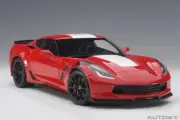 1/18 Scale AUTOART for Corvette for C7 for Grand Sport 2017 Red Model Toy Gift