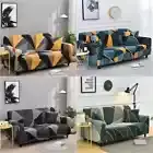 1/2/3/4 Seater Geometric Sofa Cover Stretch Couch Cover Washable Couch Slipcover