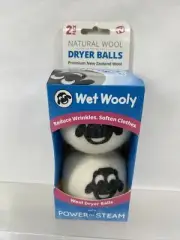 As Seen On Tv Wet Wooly Natural Wool Dryer Balls Reduce Wrinkles Static 2 Ct