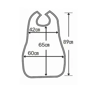 【老人當家】岡山三誠成人餐用圍兜 吃飯用圍兜 大人圍兜 (6.9折)