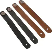 Vaguelly 1 Set 4 Pcs Guitar Headband Guitar Strap Extension Guitar Neck Strap Tie Tuner Bass Guitar Strap Thin Banjo Strap Guitar Strap Padded Hawaiian Ukulele Strap Ukulele Straps Leather