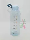 Tupperware Water Bottle 2L Eco Drink Bottle Aquavibe with Straw - Blue - New