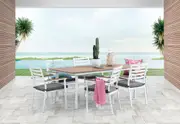 TANGALOOMA 7 Piece Outdoor Dining Setting