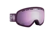Spy Marshall Monochrome Purple Happy ML Rose Violet Spectra Mirror Ski Goggles