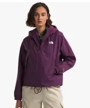 NWT The North Face Women's Antora Rain Jacket Blackcurrant Plus Size 3X $120
