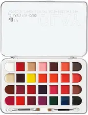Makeup Eyeshadow Palette - Rainbow Colour Glitter Matte Shimmer Makeup Pallet, Eye Palette | 28 Colors Waterproof Long-Lasting Make Up Kit, Lip Gloss, Blush For Mature Girls Teens Travel