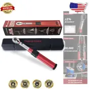 High-Accuracy Dual-Direction Torque Wrench 10-150 in.-lb. - Chrome Vanadium